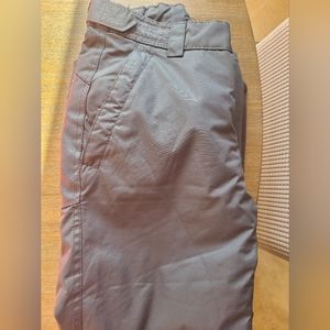 Youth snow pants size large, grey